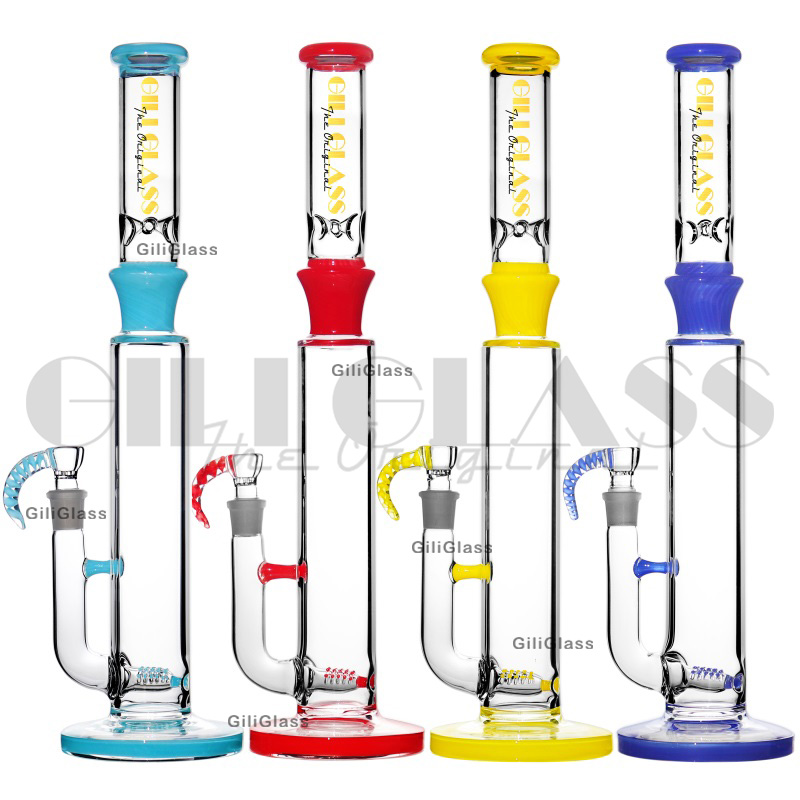 Gili Glass – 7 Double Percolator Sidecar Bong