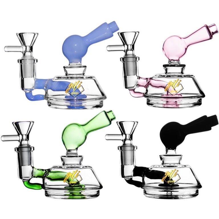 5" Mini Glass Dab Rigs With Smoking Accessories Manufacture Gili Glass